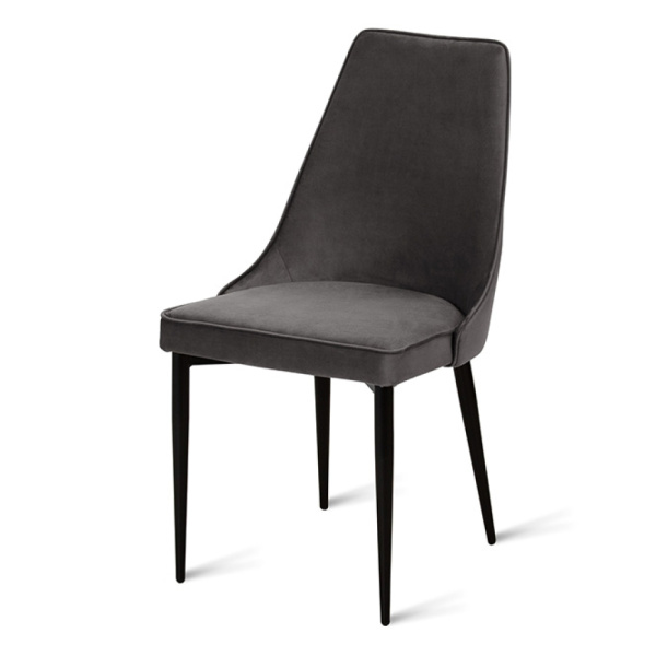 Стул B140 (B140 SMOKE VL17, BK VD)